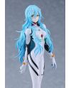 EVANGELION - Rei "Long Hair" - Figurine PLAMAX 20cm - vue de dos