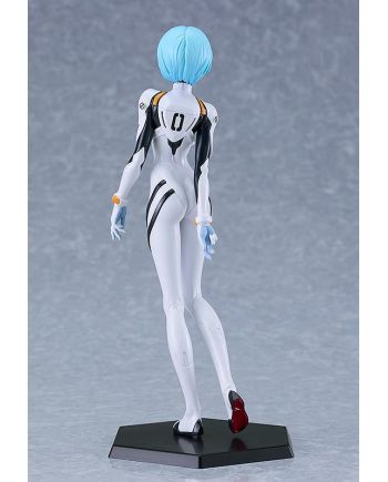 EVANGELION - Rei - Figurine PLAMAX 20cm - vue de profil