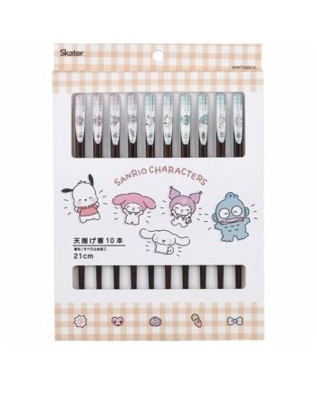 SANRIO - Set de 10 baguettes à collectionner 21cm - vue principale