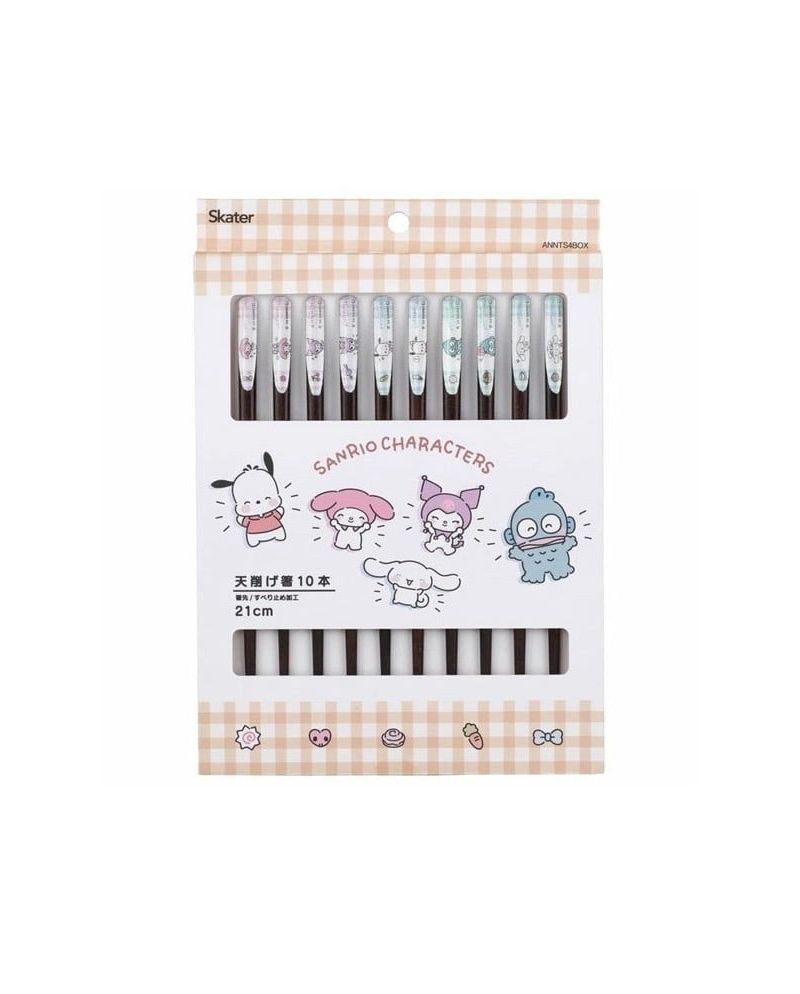SANRIO - Set de 10 baguettes à collectionner 21cm - vue principale