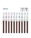 SANRIO - Set de 10 baguettes à collectionner 21cm - vue de profil