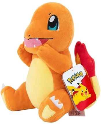 POKEMON - Salamèche - Peluche 20cm - vue de face