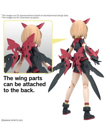 30MS - Tiasha (Dahlia wear) (Color B) - Model Kit - vue de face