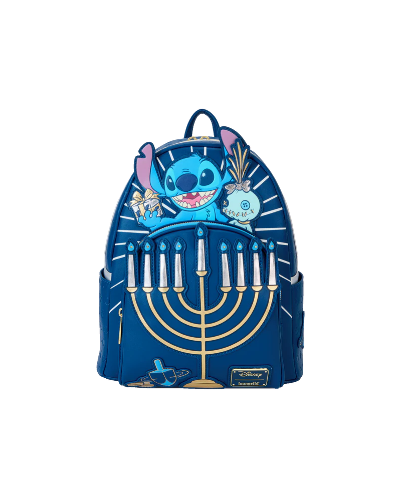 LILO & STITCH - Light Up Menorah Sticth - Mini Backpack Loungefly