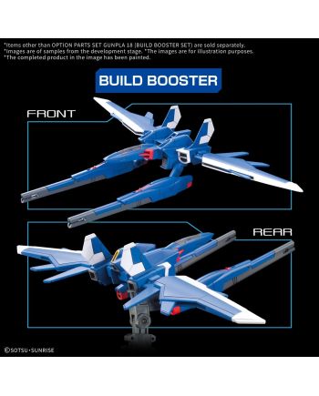 GUNDAM - Option parts set Gunpla 18 (Build booster set) - Model Kit - vue de profil