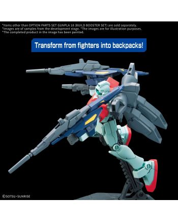 GUNDAM - Option parts set Gunpla 18 (Build booster set) - Model Kit - vue du packaging