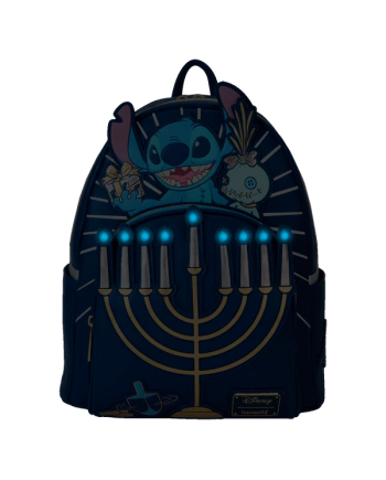 LILO & STITCH - Light Up Menorah Sticth - Mini Backpack Loungefly