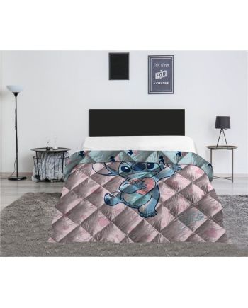 LILO & STITCH - Stitch "Coeur" - Couverture en Quilt 140x200cm - vue principale