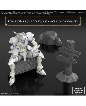30MF - Customize Structure 1 - Model Kit - vue de dos