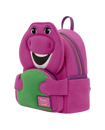 MATTEL - Barney - Mini Sac à Dos LoungeFly - vue de face