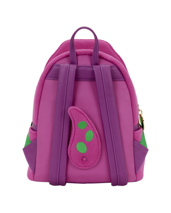 MATTEL - Barney - Mini Sac à Dos LoungeFly - vue de profil