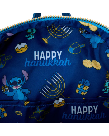 LILO & STITCH - Light Up Menorah Sticth - Mini Backpack Loungefly