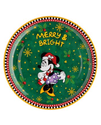 DISNEY - Magic Winter - Assiette de Présentation D31cm - Minnie - vue principale