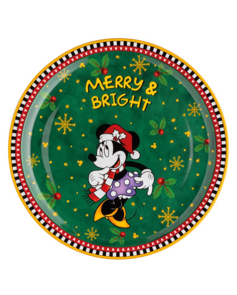 DISNEY - Magic Winter - Assiette de Présentation D31cm - Minnie - vue principale