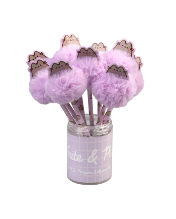 PUSHEEN - Boite de 10 Stylos-Bille Pompom - vue principale