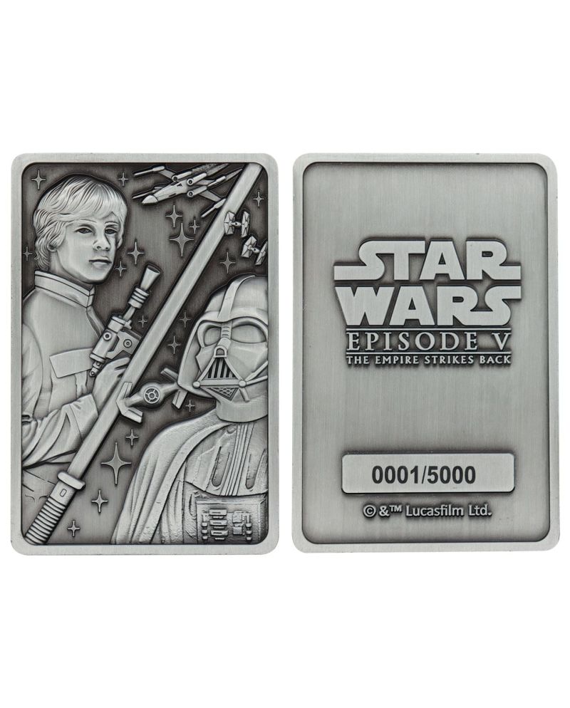 STAR WARS 5 - Luke & Dark Vador - Lingot Edition Limitée - vue principale
