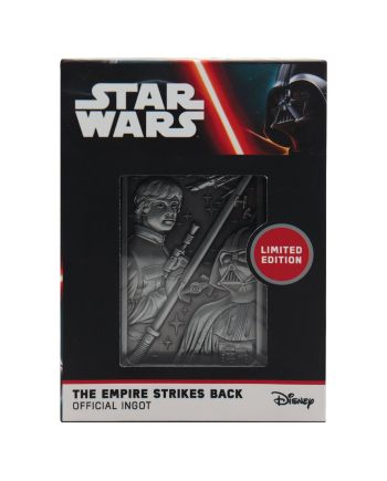 STAR WARS 5 - Luke & Dark Vador - Lingot Edition Limitée - vue de profil