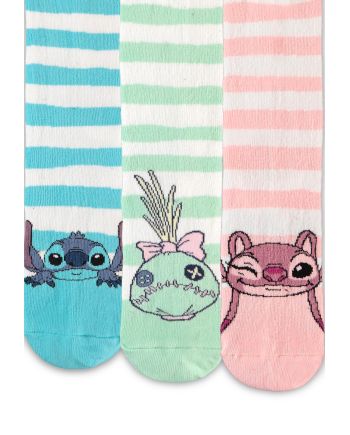 STITCH & ANGEL & SCRUMP - Pack de 3 paires de chaussettes (T35-38) - vue principale