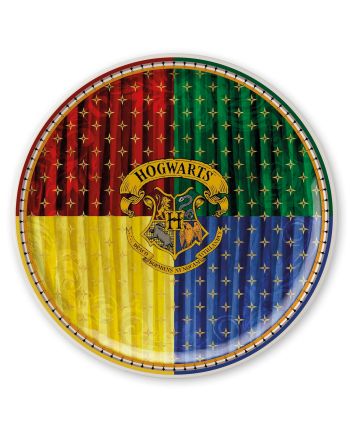 HARRY POTTER - Les 4 Maisons - Assiette de Présentation D31cm - vue principale