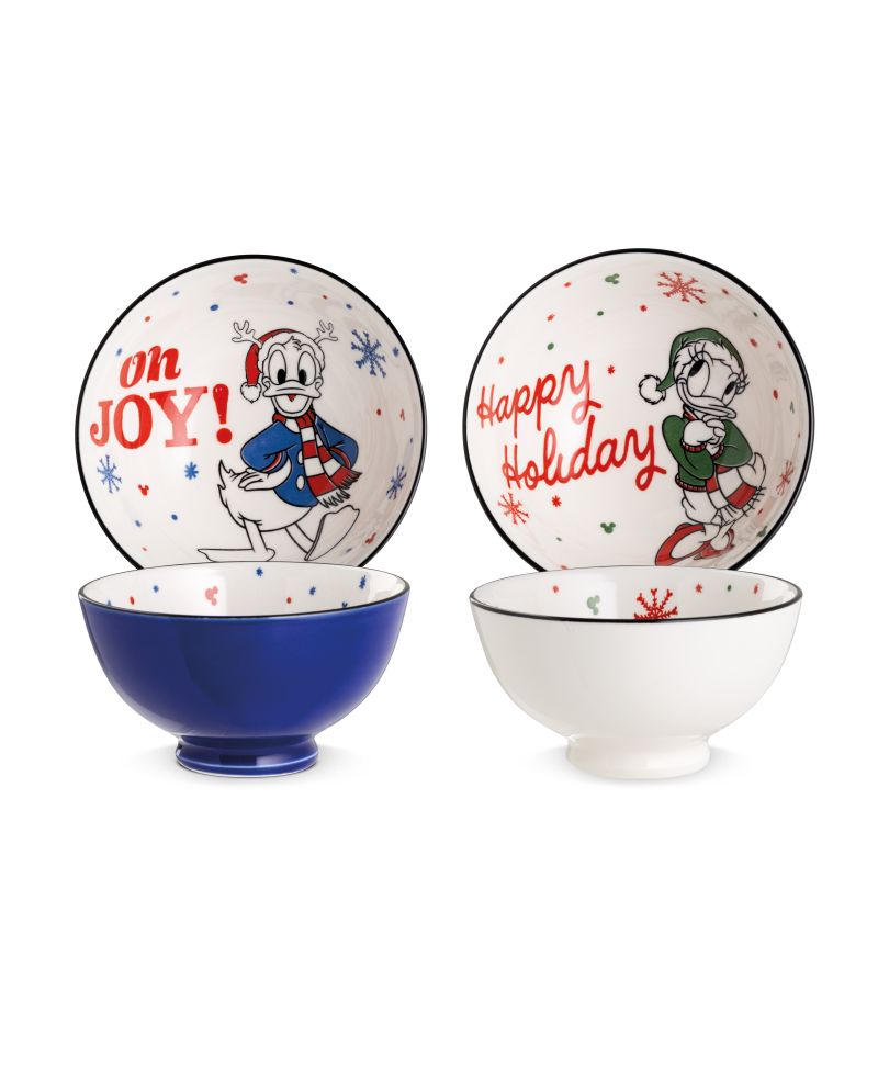 DISNEY - Magic Winter - Set de 2 Bols 300ml - Donald & Daisy - vue principale