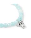 STITCH - Bracelet de Perles Bleues + Pendentif Stitch - vue de dos