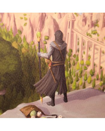 THE ELDER SCROLLS OBLIVION -Cité Impériale -Art Print -Edition Limitée - vue de face