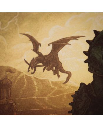 DOOM THE DARK AGES - 90 Years - Art Print - Edition Limitée - vue de profil