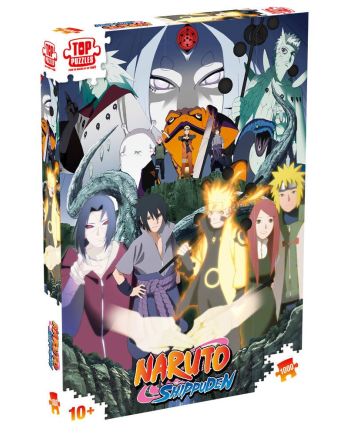 NARUTO SHIPPUDEN - Le Dernier Combat - Puzzle 1000PCS - vue de profil
