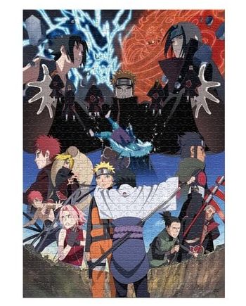 NARUTO SHIPPUDEN - Rencontre du Destin - Puzzle 1000PCS - vue de face