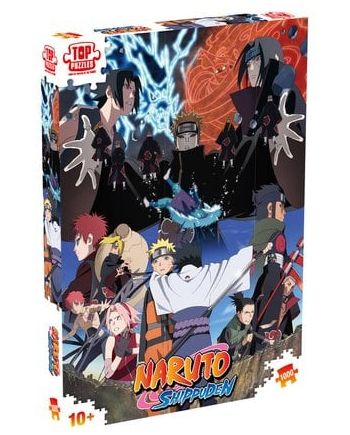 NARUTO SHIPPUDEN - Rencontre du Destin - Puzzle 1000PCS - vue de profil