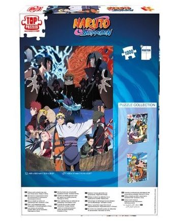 NARUTO SHIPPUDEN - Rencontre du Destin - Puzzle 1000PCS - vue de dos