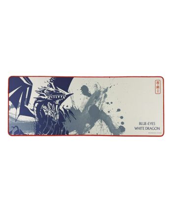 YU-GI-OH - Blue Eyes White Dragon - Tapis de Bureau XL + 1 Sous-Verre - vue de detail