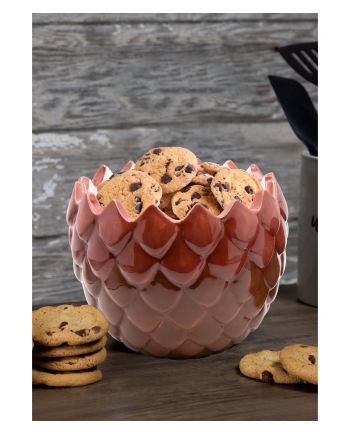 GAME OF THRONES - Oeuf de dragon - Boîte à Biscuit 21x20x21cm - vue de dos
