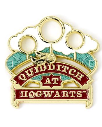 HARRY POTTER - Match de Quidditch - Pin's Coulissant - vue de face