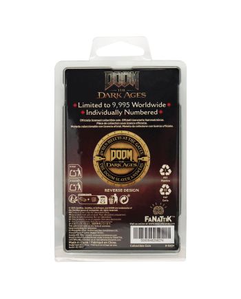 DOOM THE DARK AGES - Pièce Edition Limitée - vue de dos