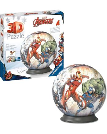 MARVEL - Avengers - Puzzle 3D - Rond 72p - vue principale