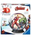 MARVEL - Avengers - Puzzle 3D - Rond 72p - vue de face