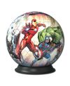 MARVEL - Avengers - Puzzle 3D - Rond 72p - vue de profil