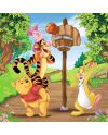 WINNIE L'OURSON - Journée sportive - 3 Puzzle 49P - vue de profil