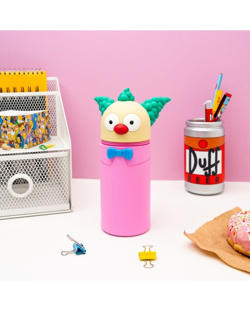 LES SIMPSONS - Krusty le Clown - Trousse Silicone 3D - vue principale