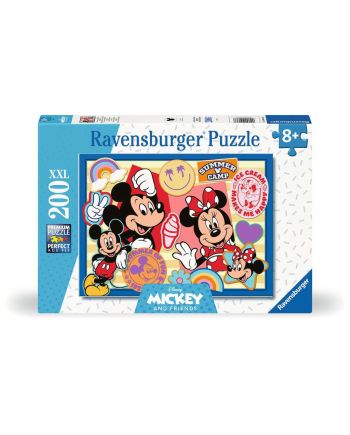 DISNEY - En route avec Mickey et Minnie - Puzzle 200P XXL - vue principale
