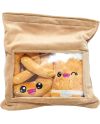 YUMMIES - Bretzel & Bière - 2 Peluche 15cm dans sac en peluche 21x21cm - vue principale