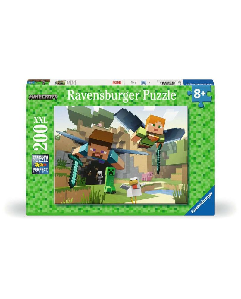 MINECRAFT - Les aventures de Minecraft - Puzzle 200P XXL - vue principale