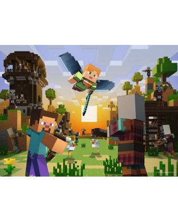 MINECRAFT - Puzzle 150P XXL - vue de face