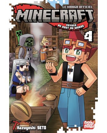 MINECRAFT - Le manga officiel - Voyage au bout du monde - Tome 4 - vue principale