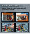 PANTASY - Restaurant pour Motards - Bloc de Construction 2989 pcs - vue de detail