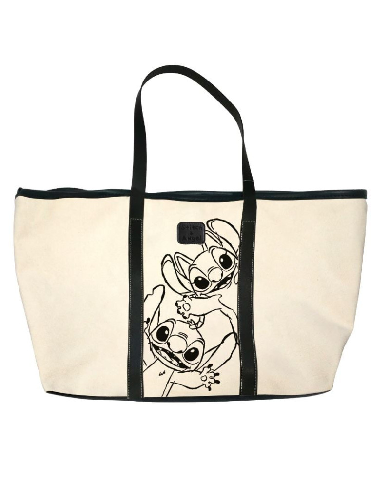 STITCH & ANGEL - Canvas Bag - 35x31x20cm