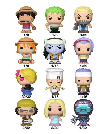 ONE PIECE - Mystery Bitty Pop (Box 32 pièces) - vue de face