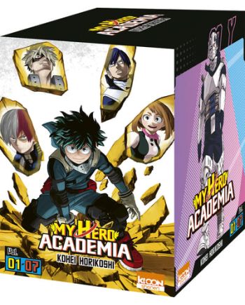 MY HERO ACADEMIA - Coffret - Tome 1 à 7 - vue principale