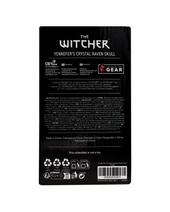 THE WITCHER 3 - Crystal Skull - Replica Edition Limitée - vue du packaging